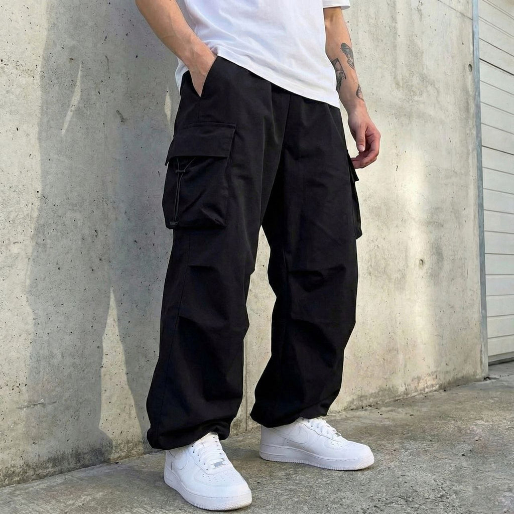 Pantalon Cargo baggy Noir