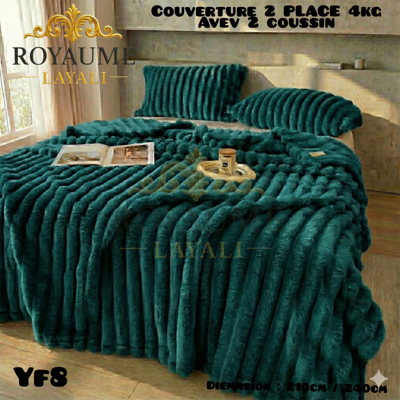 Palaide Velours Lapin 4kg (2 Places + 2 Coussins)