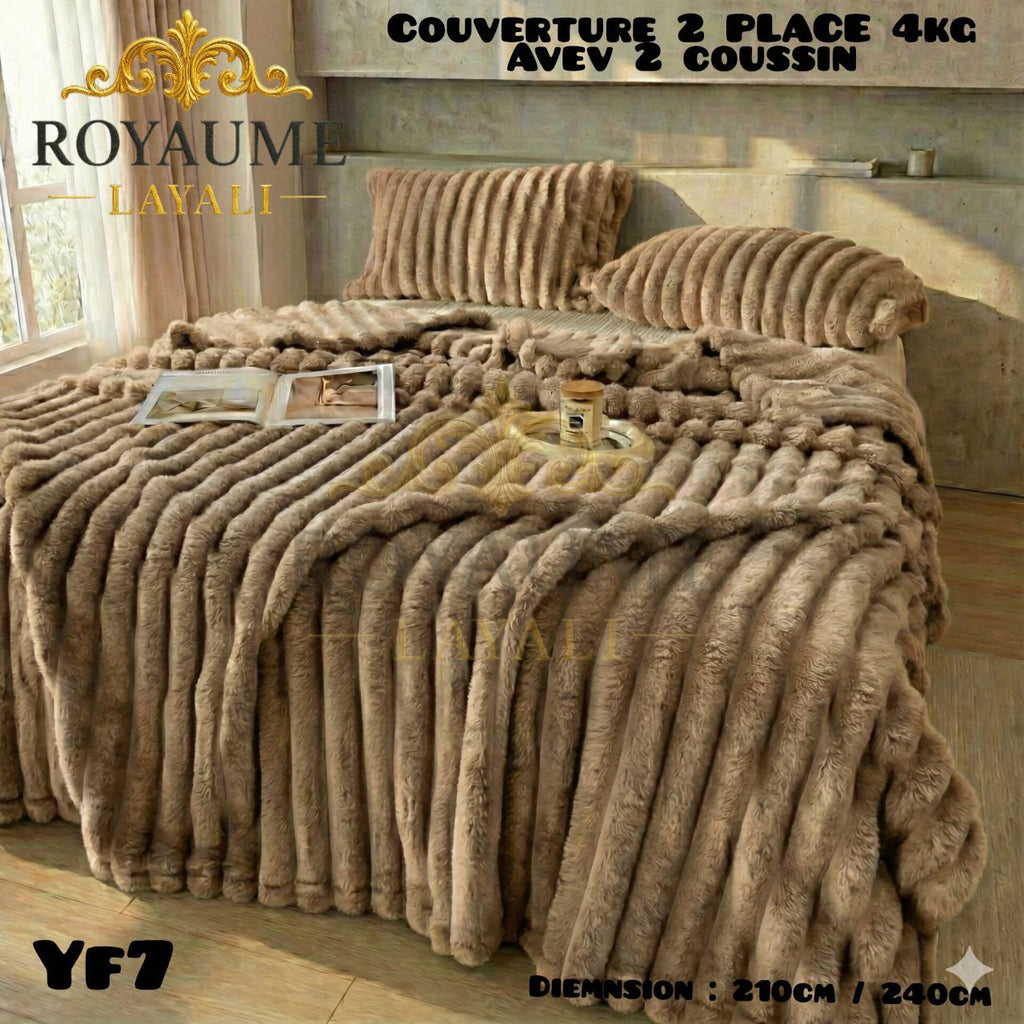 Palaide Velours Lapin 4kg (2 Places + 2 Coussins)