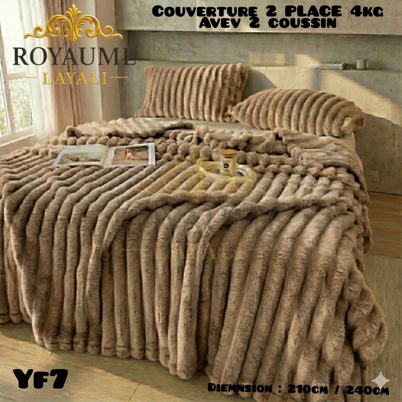 Palaide Velours Lapin 4kg (2 Places + 2 Coussins)