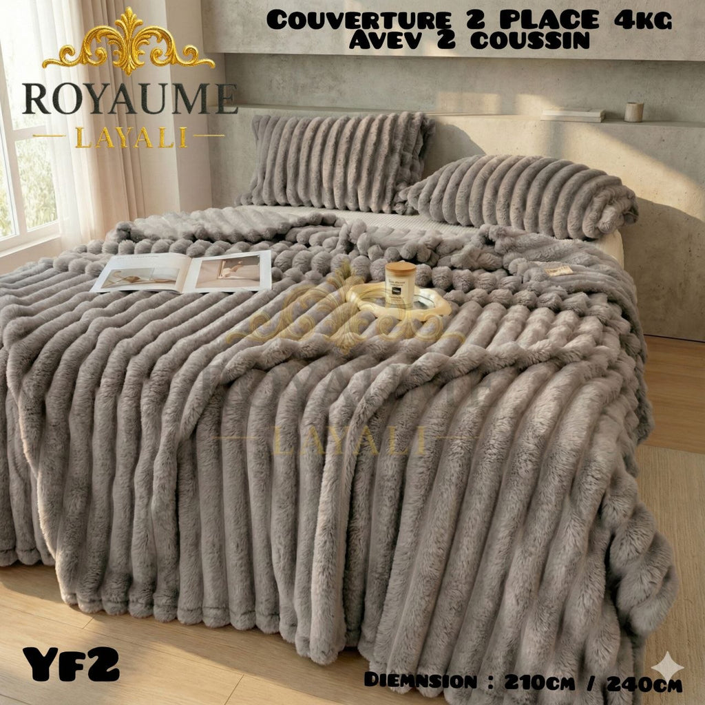 Palaide Velours Lapin 4kg (2 Places + 2 Coussins)