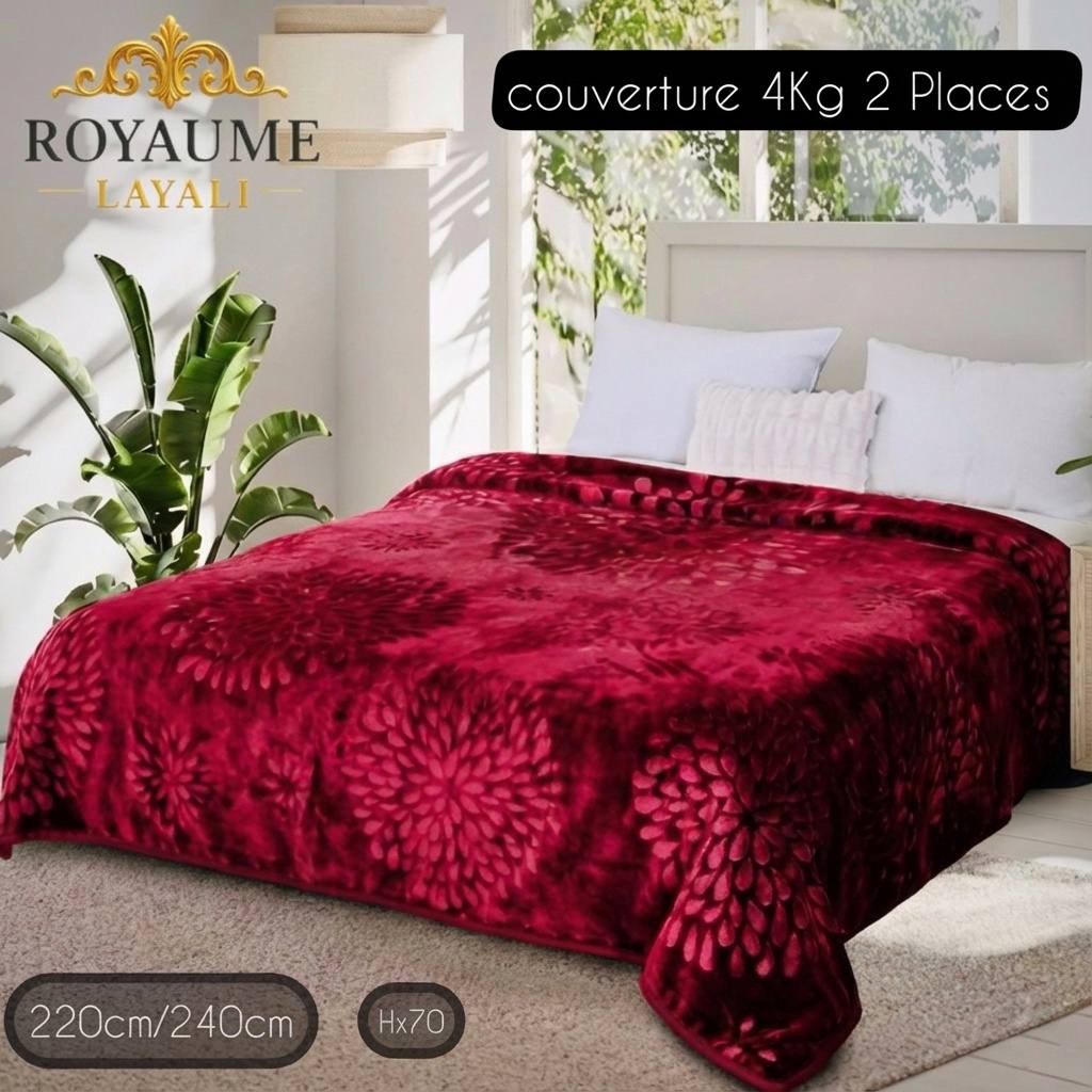 🛏️ Couverture Luxe  4kg