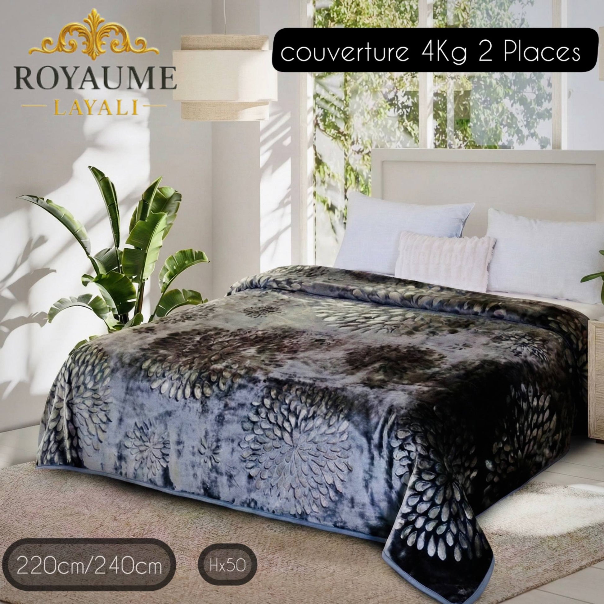 🛏️ Couverture Luxe  4kg