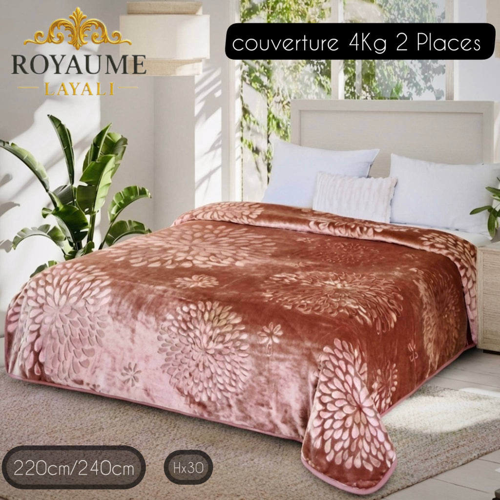 🛏️ Couverture Luxe  4kg