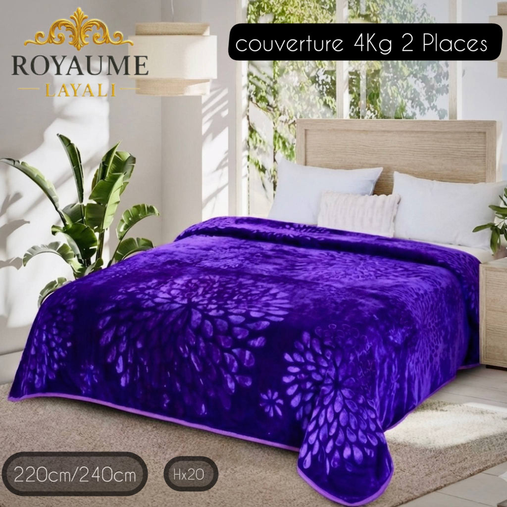 🛏️ Couverture Luxe  4kg