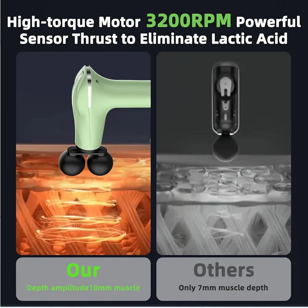 🔥 مسدس المساج الكهربائي