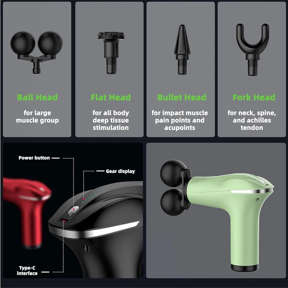 🔥 مسدس المساج الكهربائي