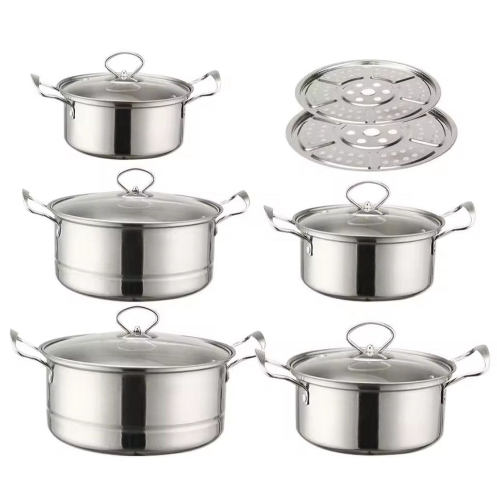 🔥 Batterie de cuisine 12pcs