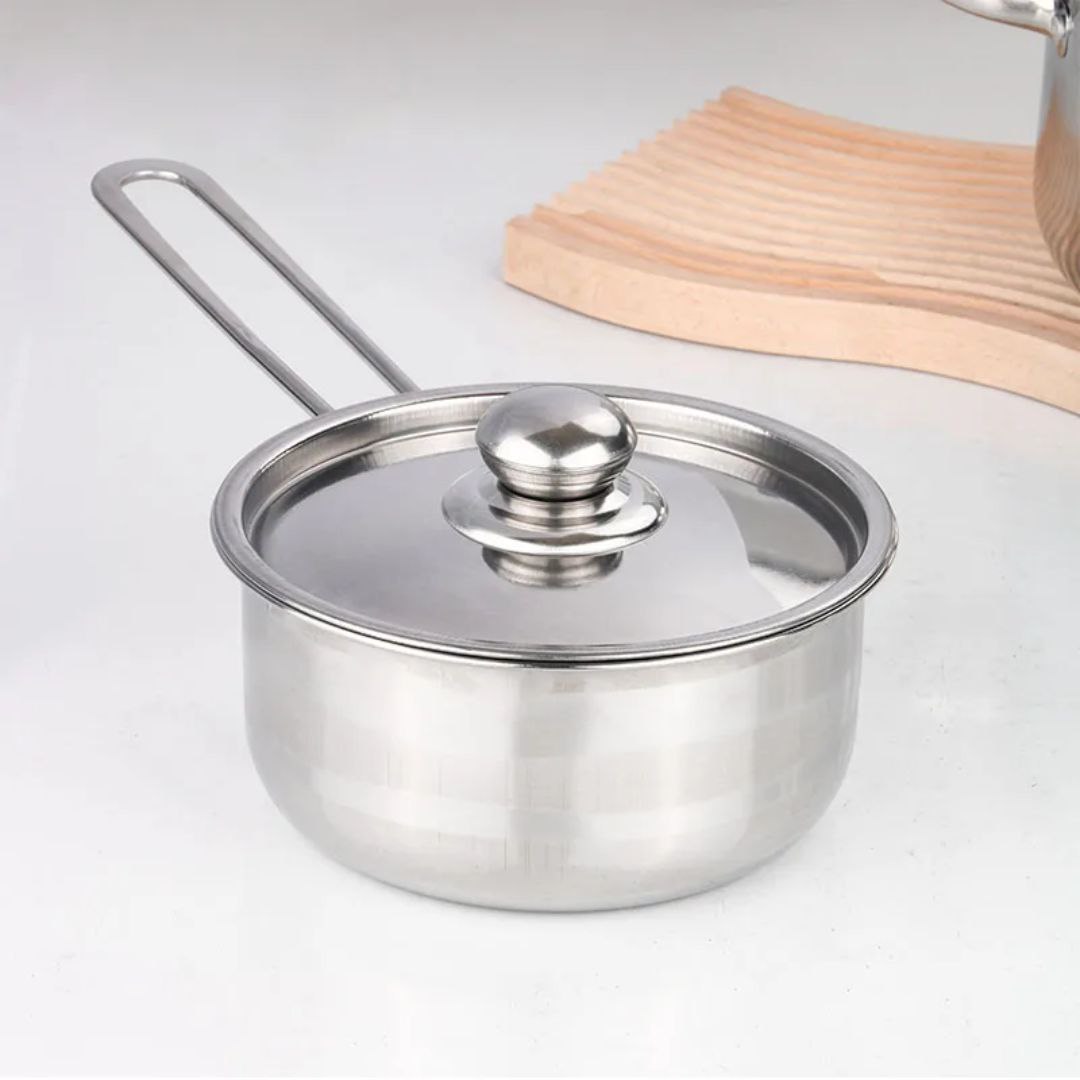 🔥 Batterie de Cuisine Inox – 12 Pièces