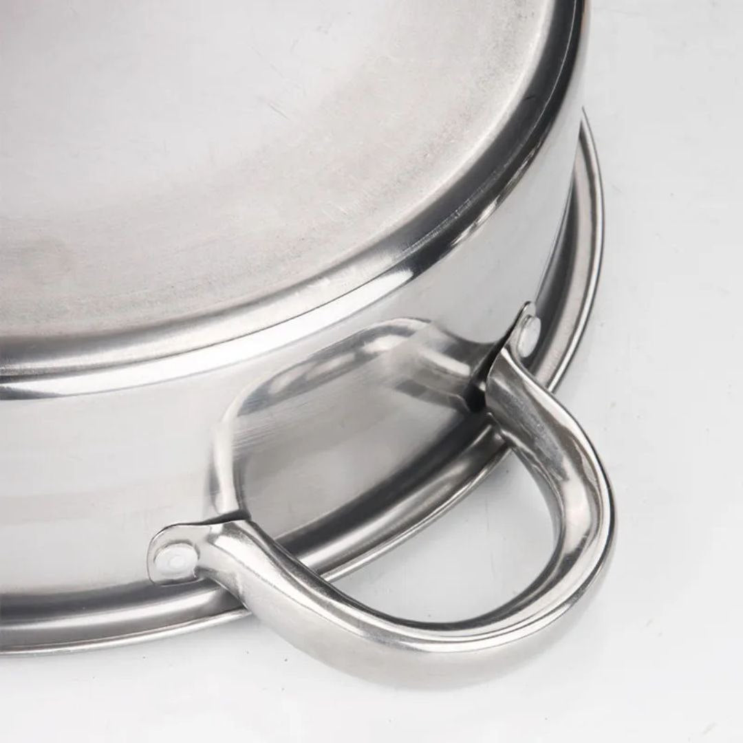 🔥 Batterie de Cuisine Inox – 12 Pièces