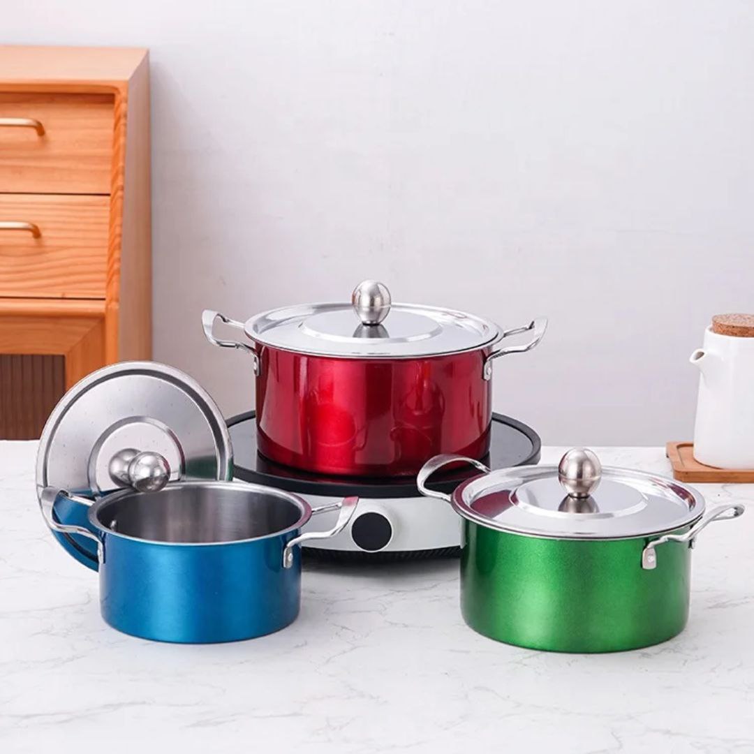 Set 3 Faitous Inox Colores 6 PCs