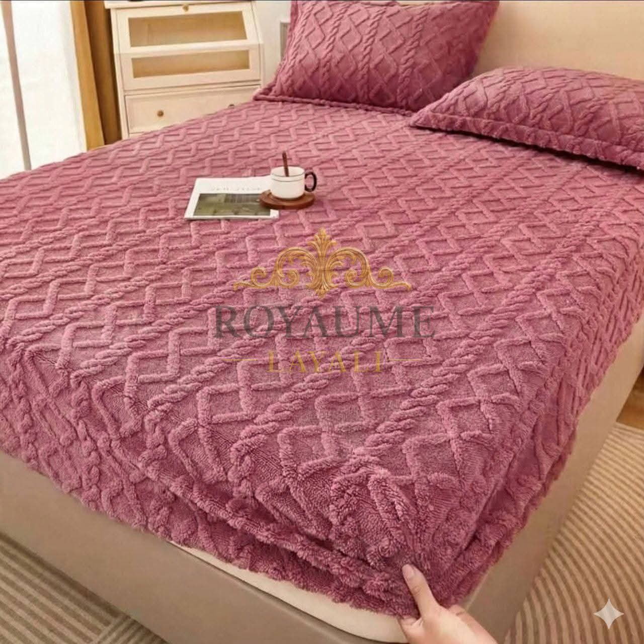 Housse de Lit Zigzag Aloucha – 210 × 230 cm