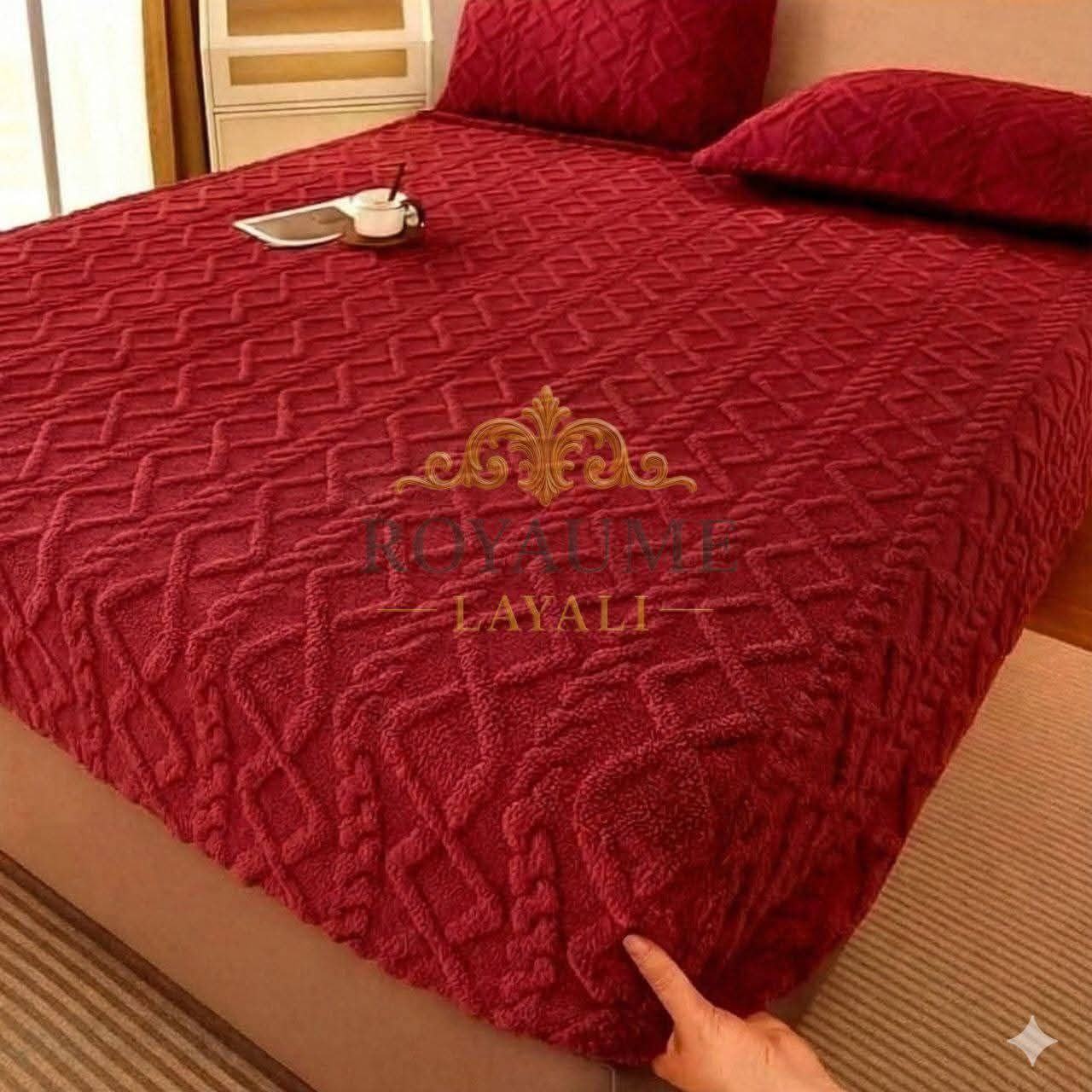 Housse de Lit Zigzag Aloucha – 210 × 230 cm