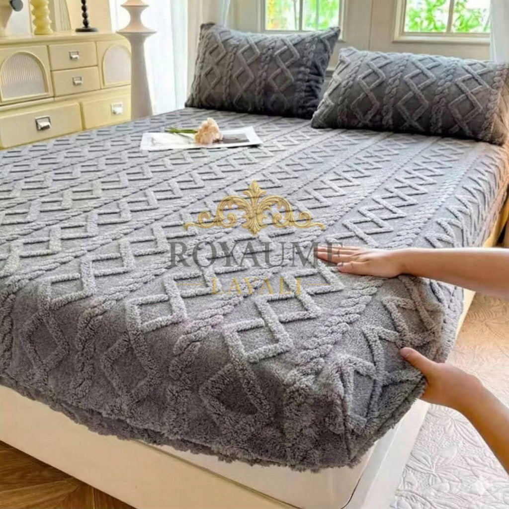 Housse de Lit Zigzag Aloucha – 210 × 230 cm