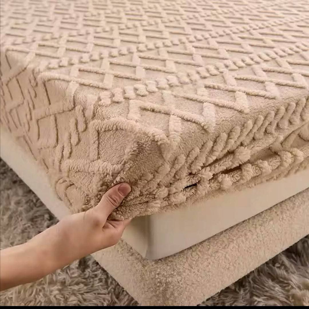 Housse de Lit Zigzag Aloucha – 210 × 230 cm