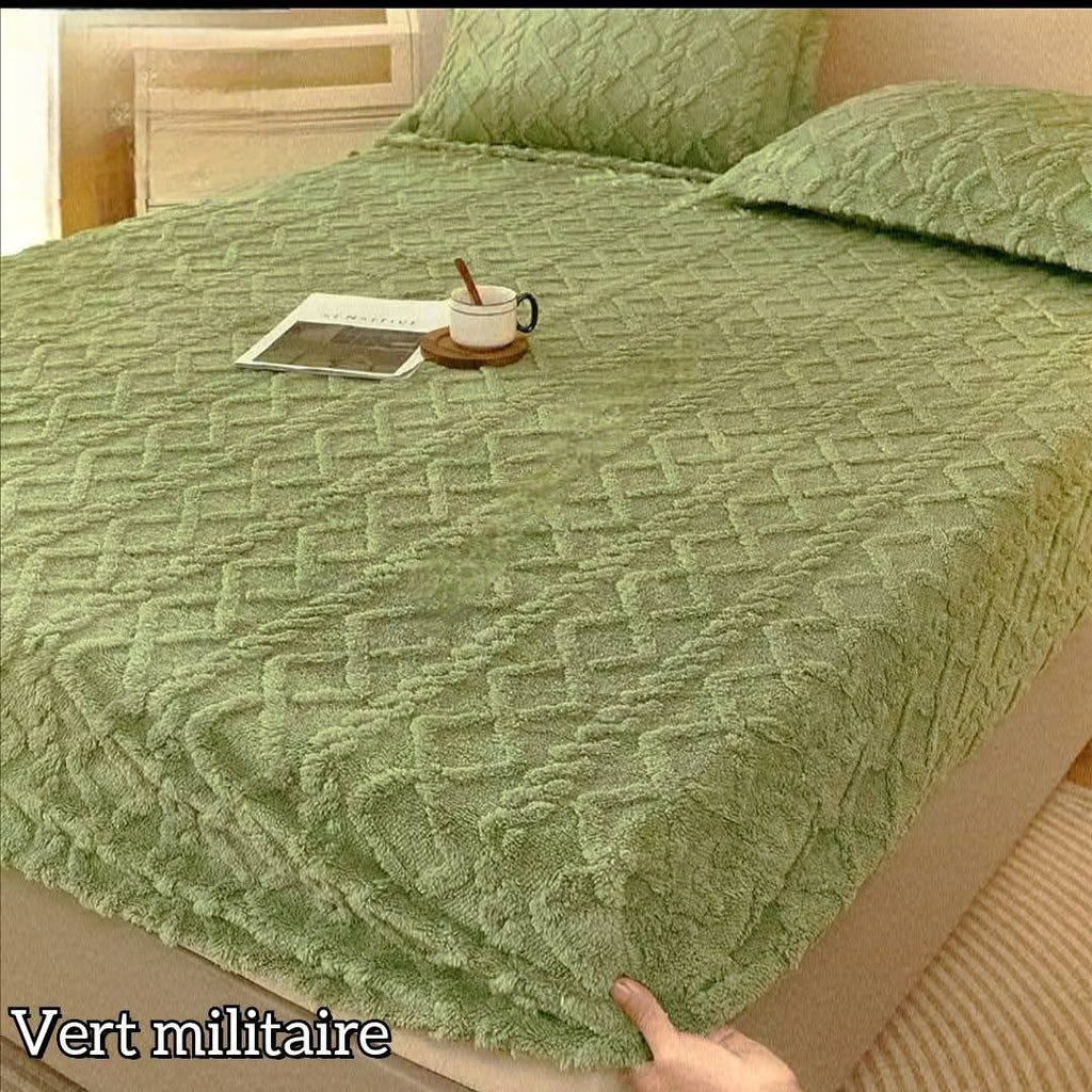 Housse de Lit Zigzag Aloucha – 210 × 230 cm