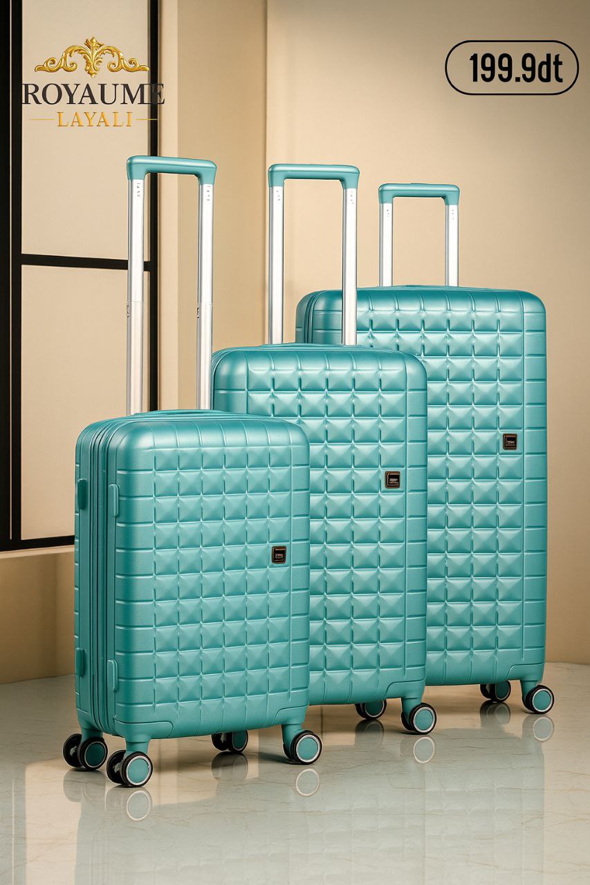 Pack Valises ROYAUME LAYALI – 3 pièces