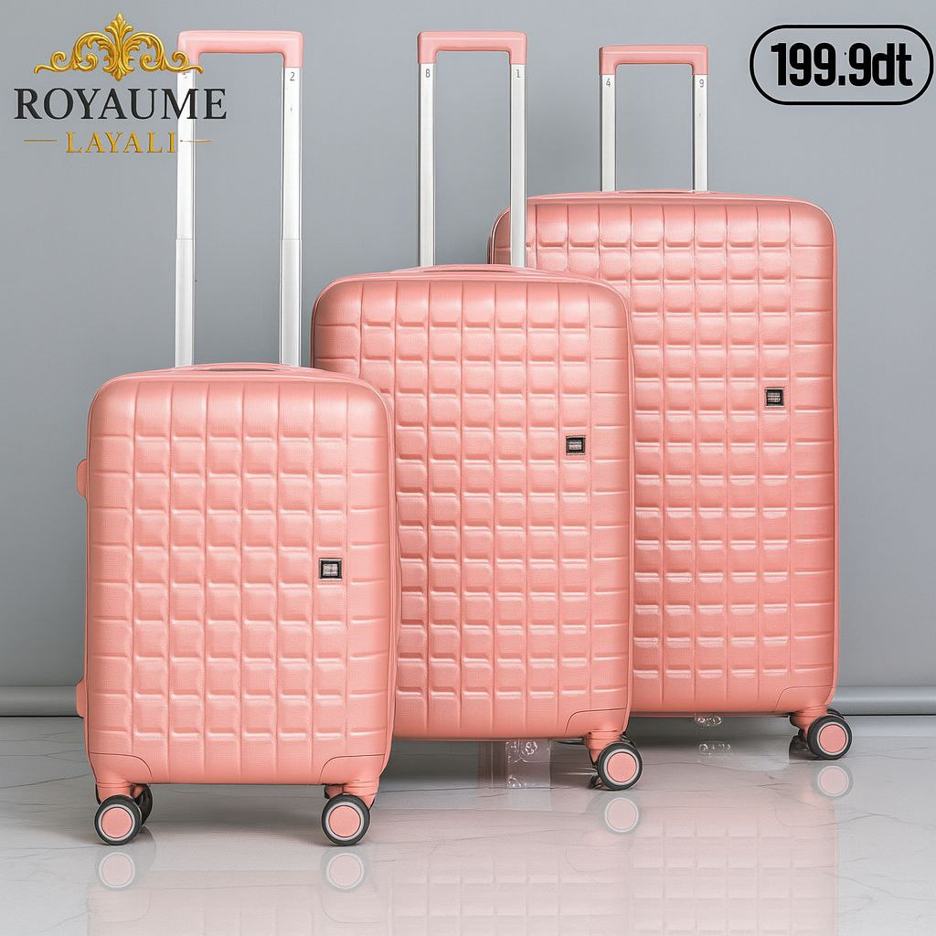 Pack Valises ROYAUME LAYALI – 3 pièces