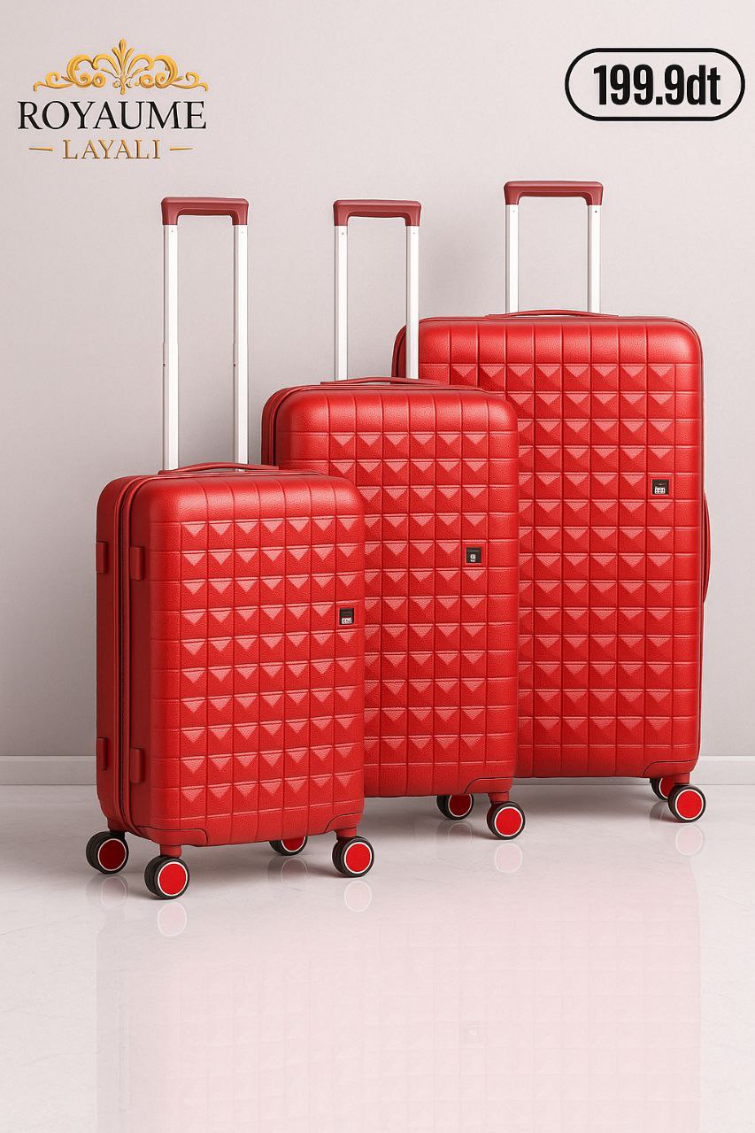 Pack Valises ROYAUME LAYALI – 3 pièces