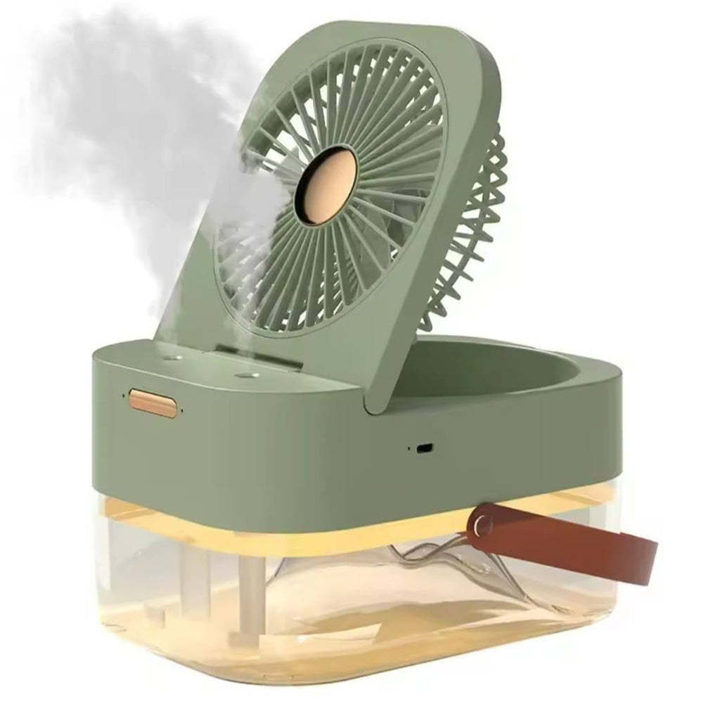 Ventilateur Portable 2-en-1 avec Humidificateur