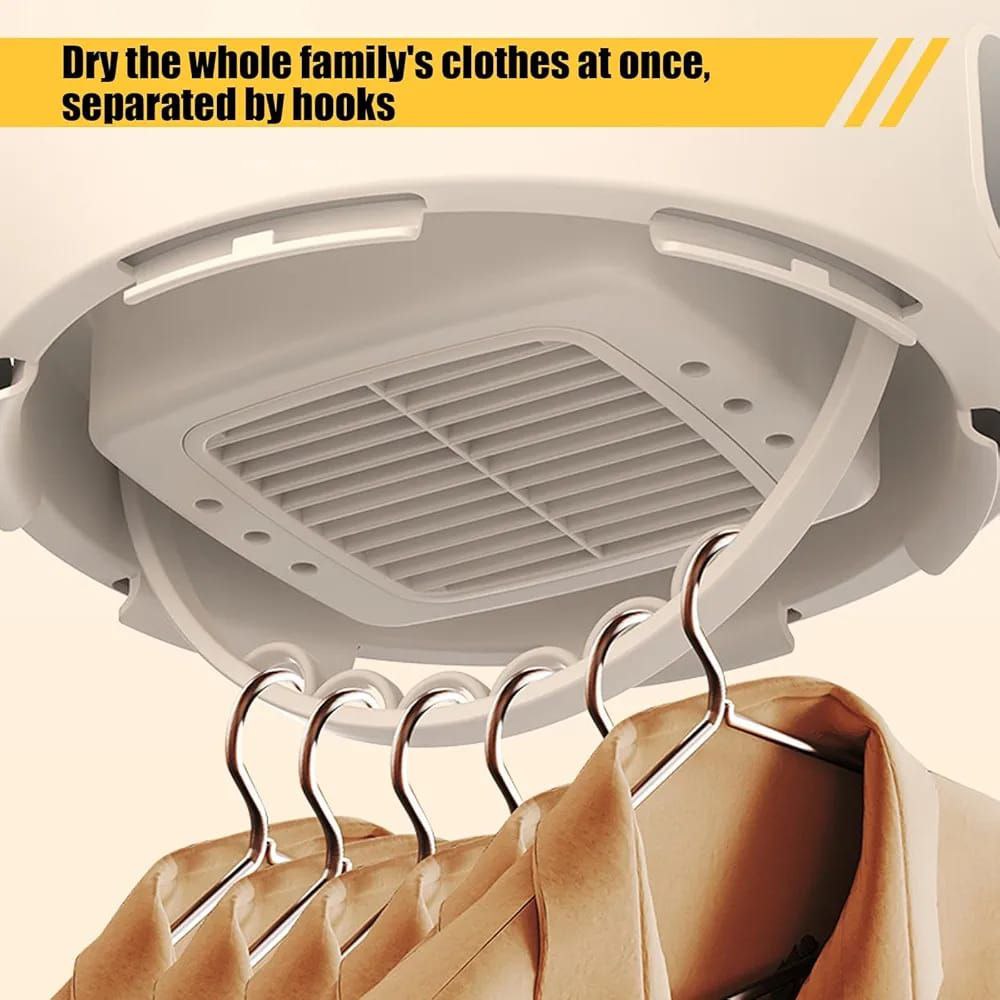 Séchoir Électrique Intelligent Portable – Sèche-Linge Rapide 360°