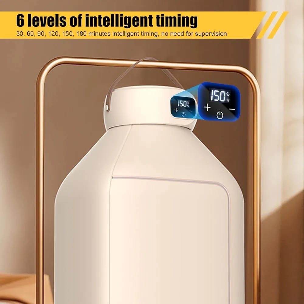 Séchoir Électrique Intelligent Portable – Sèche-Linge Rapide 360°