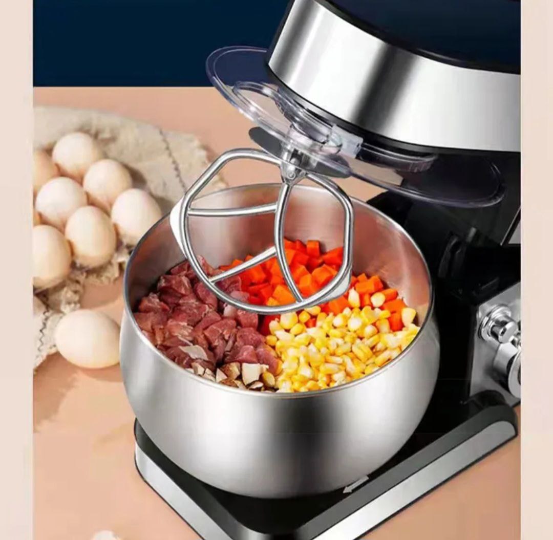 Robot Pétrin Multifonction – Batteur Professionnel 360° | 1300W