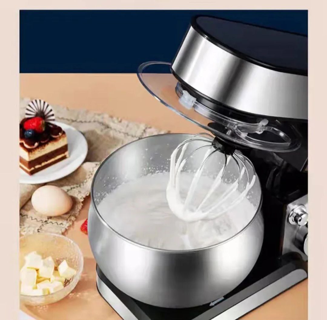 Robot Pétrin Multifonction – Batteur Professionnel 360° | 1300W