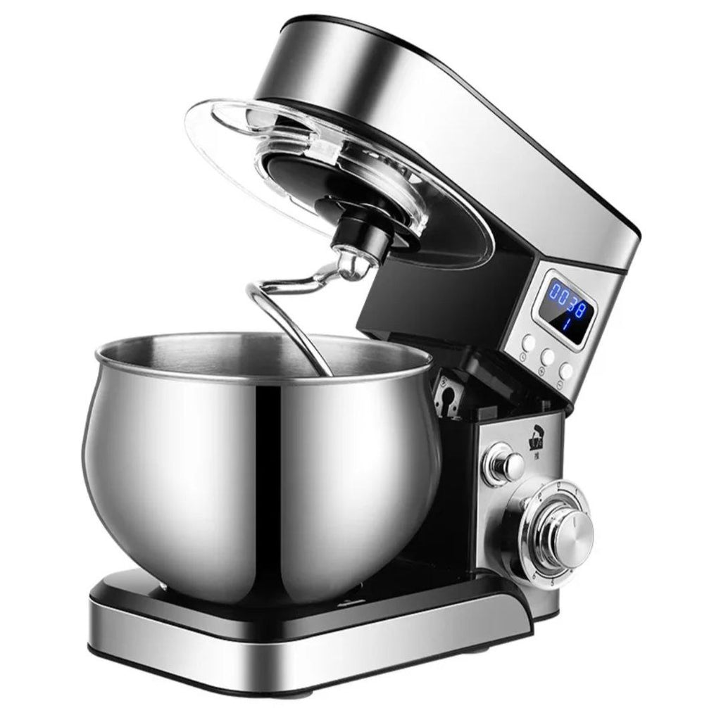 Robot Pétrin Multifonction – Batteur Professionnel 360° | 1300W