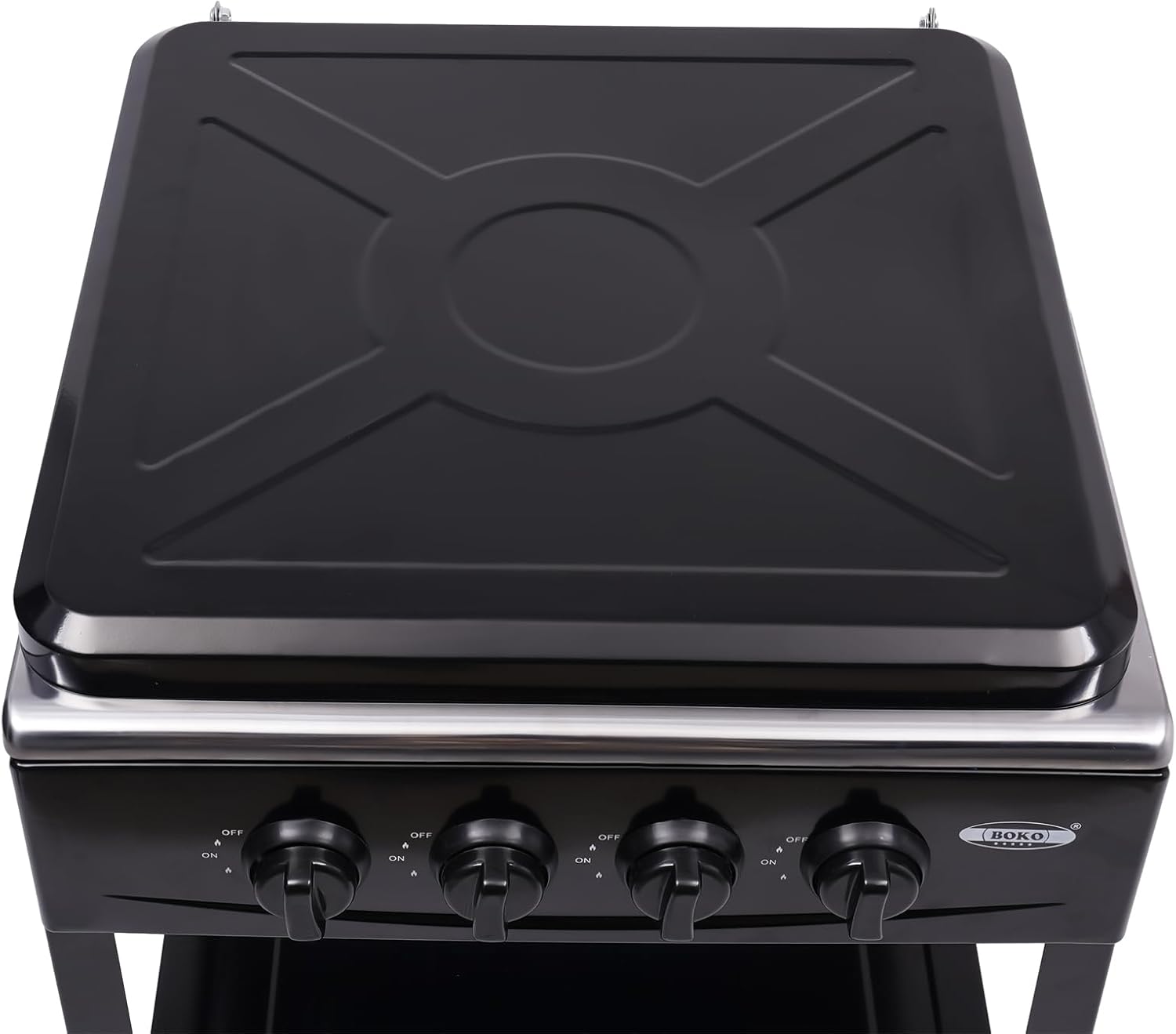 Plaque à Gaz 4 Brûleurs avec Support Métallique