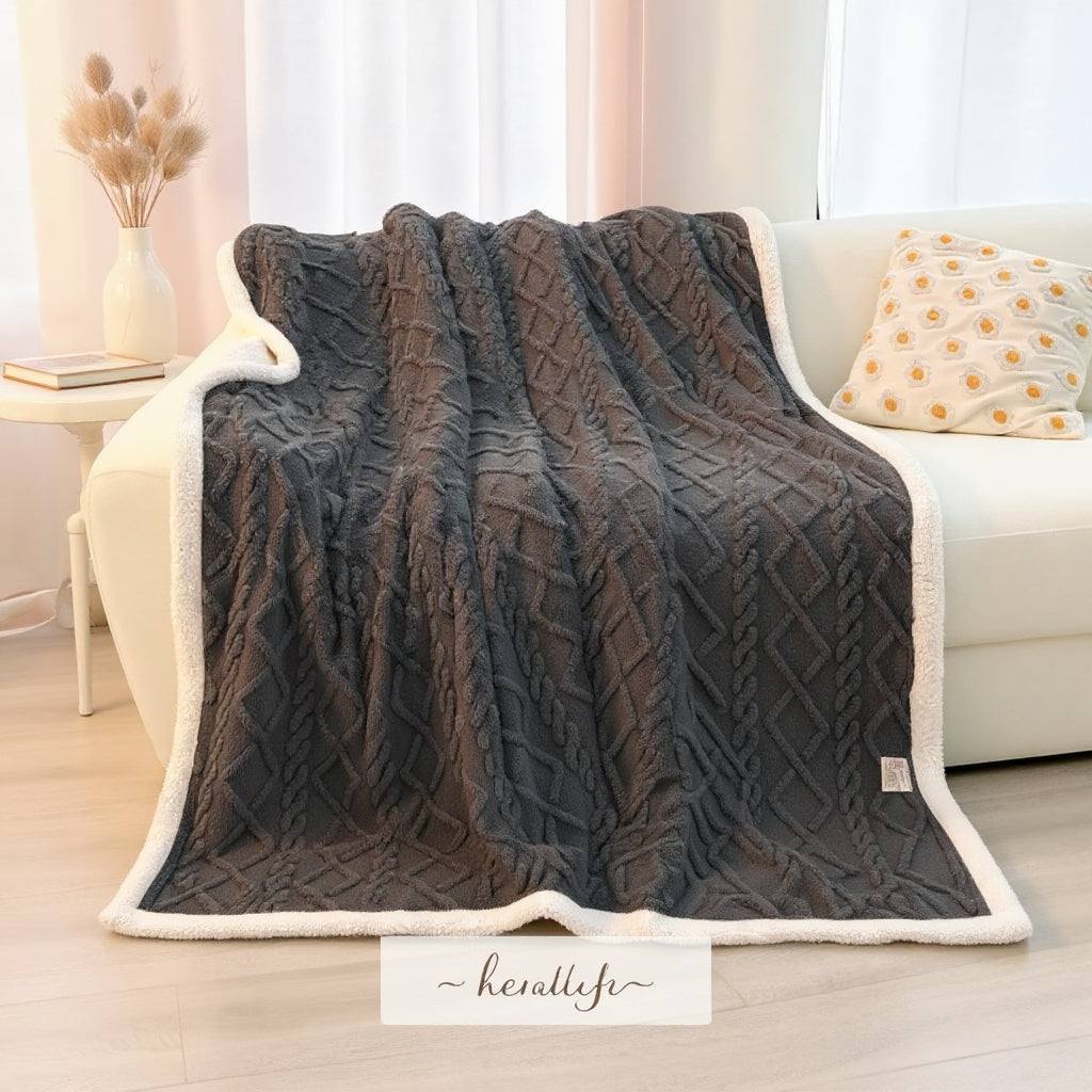 Plaid Jakar  علوشة Double Face  220x240