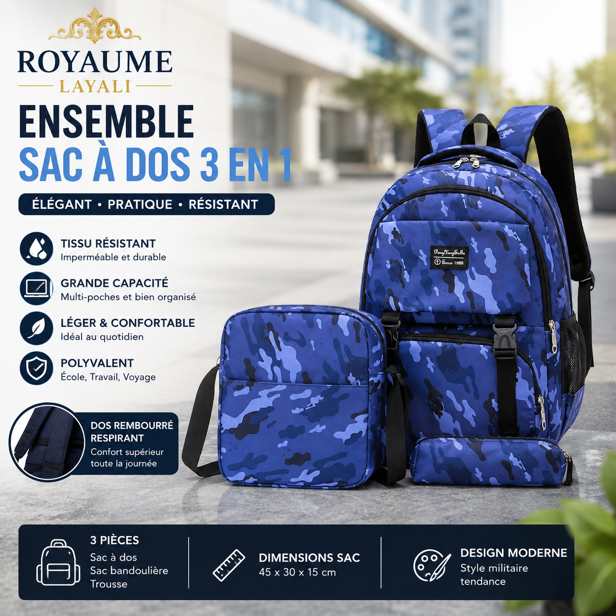 Collection Sacs à Dos Scolaires — Promotion Limitée