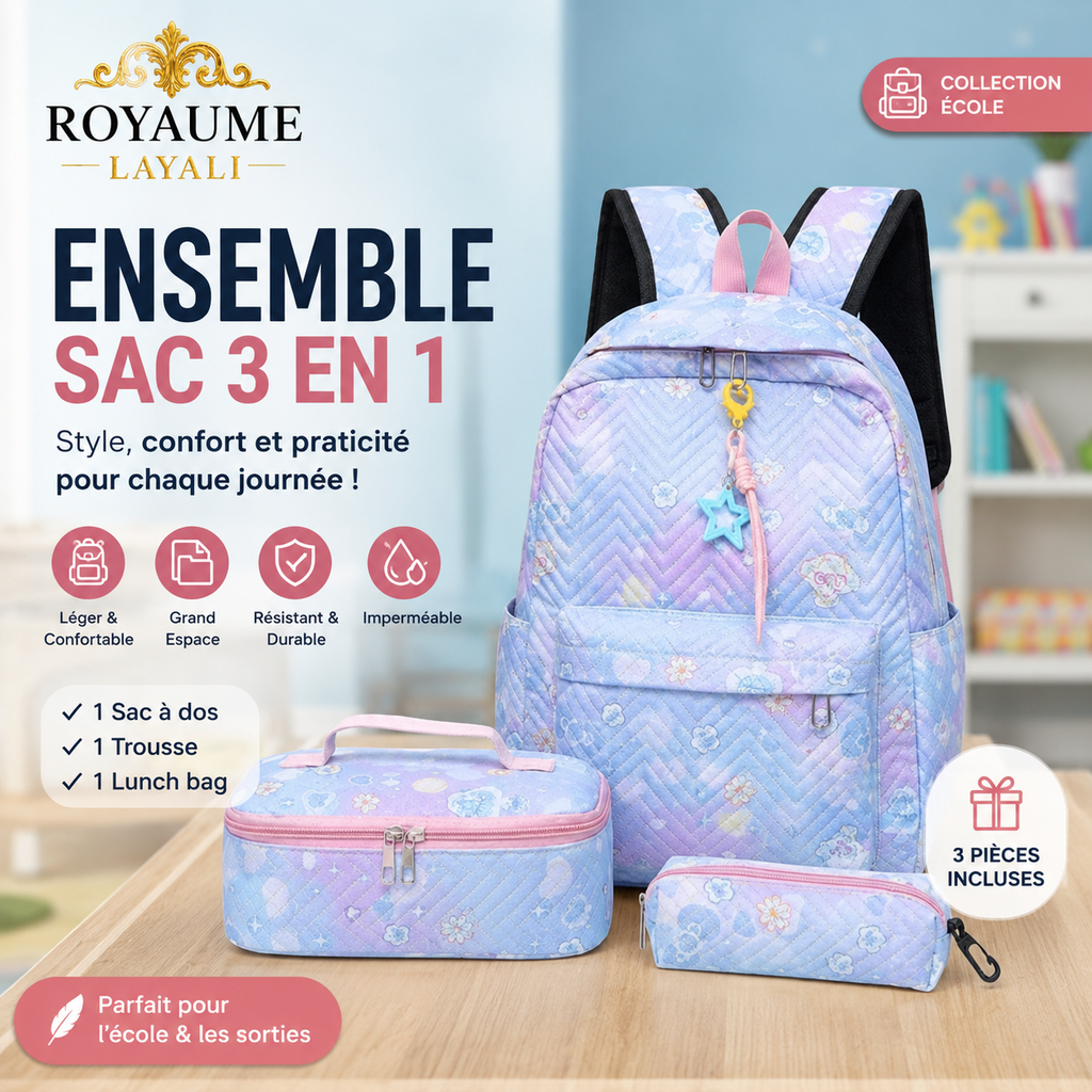 Collection Sacs à Dos Scolaires — Promotion Limitée