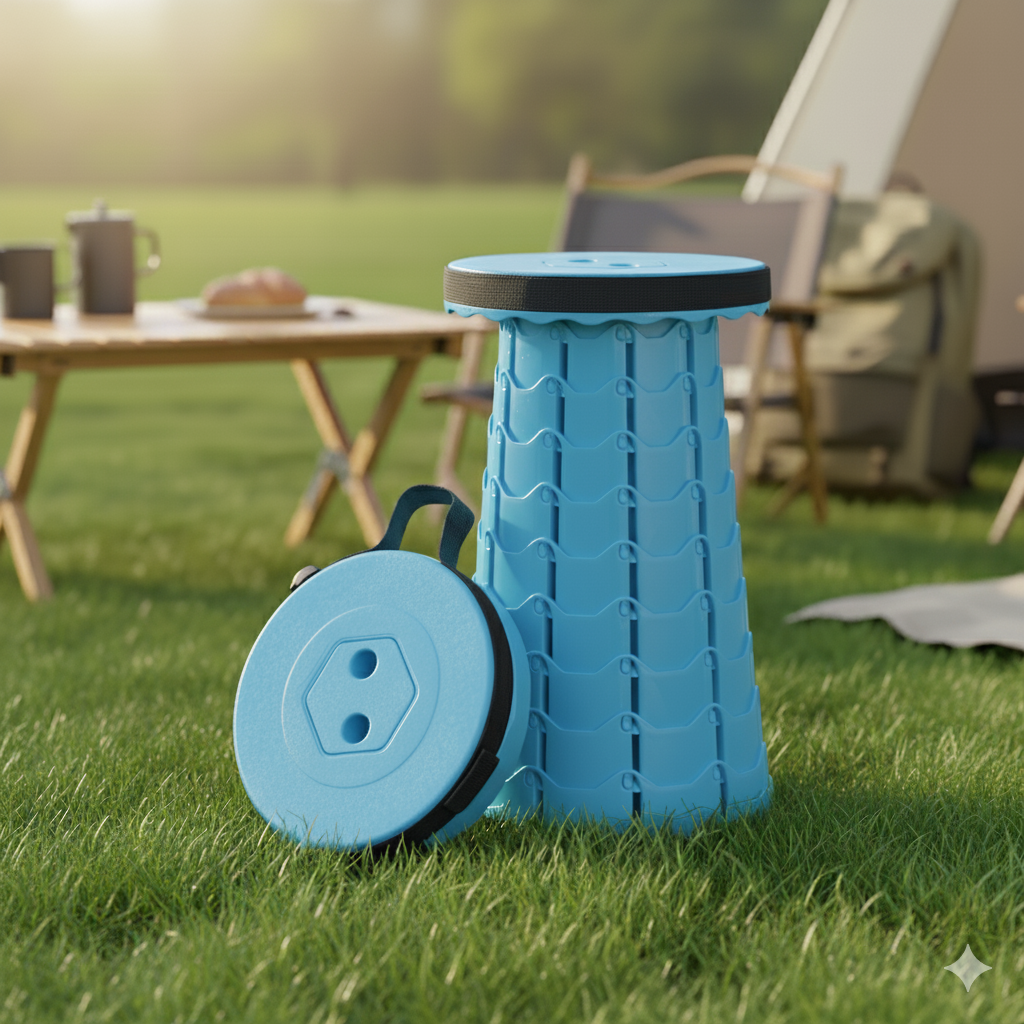 Chaise pliante télescopique portable