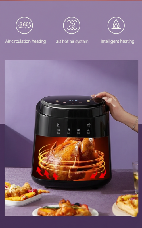 Air Fryer Tefu 8 Litre 2400w