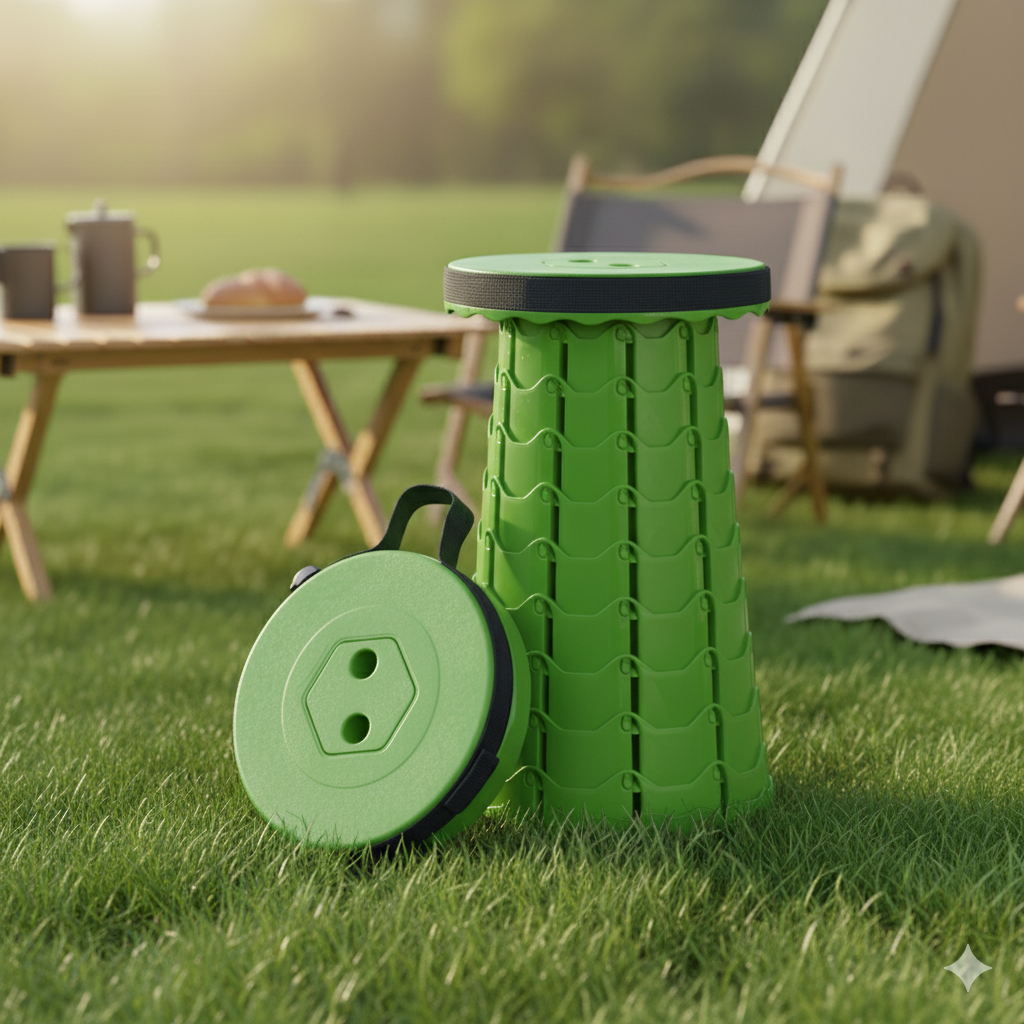 Chaise pliante télescopique portable