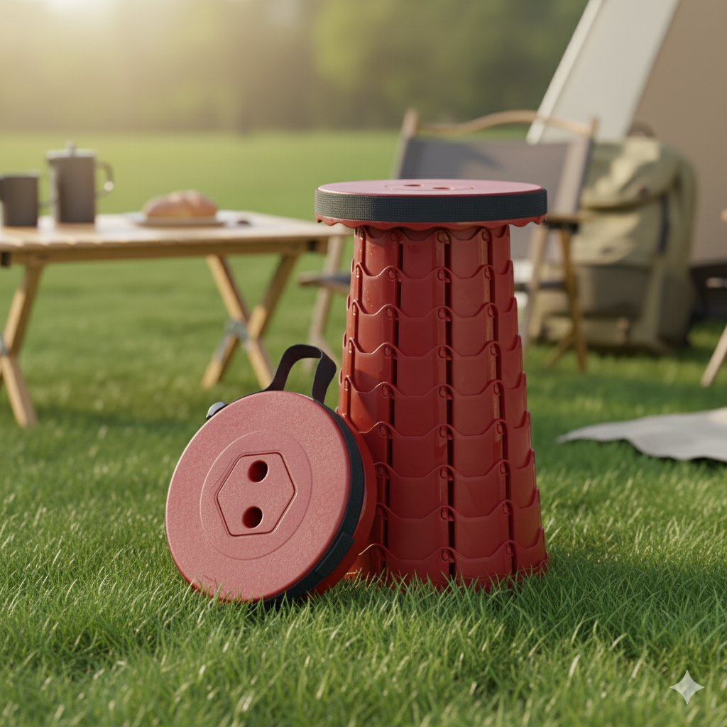 Chaise pliante télescopique portable