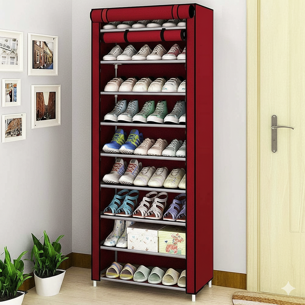 Armoire à Chaussures 9 Niveaux
