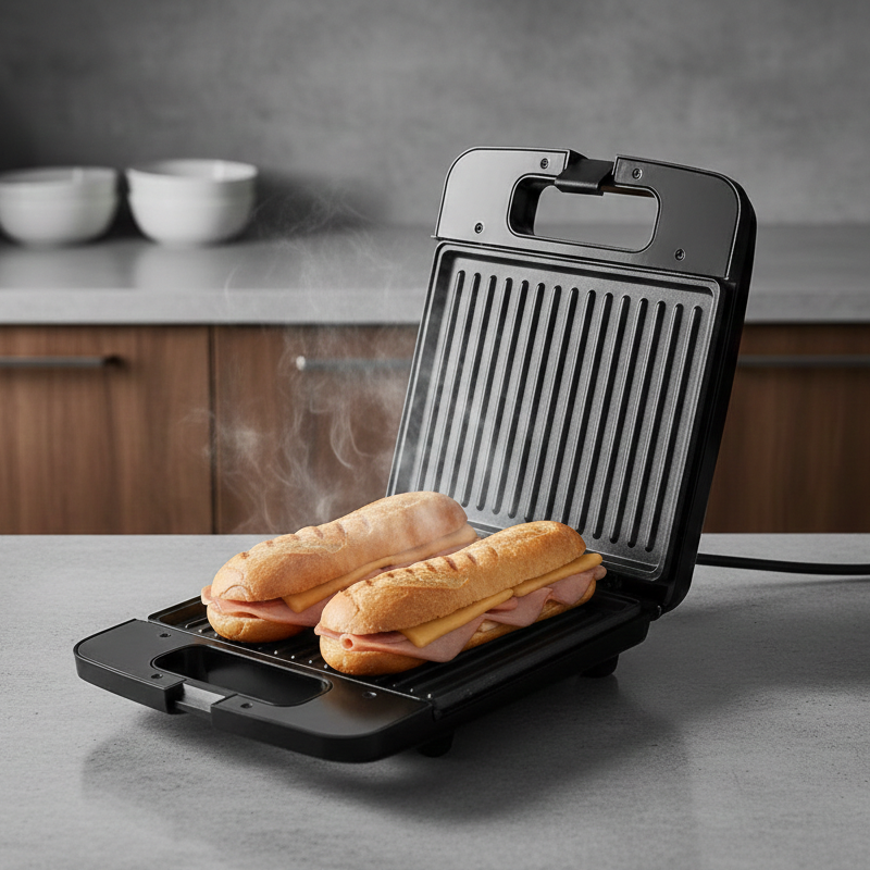 Panini Maker & Grill Électrique