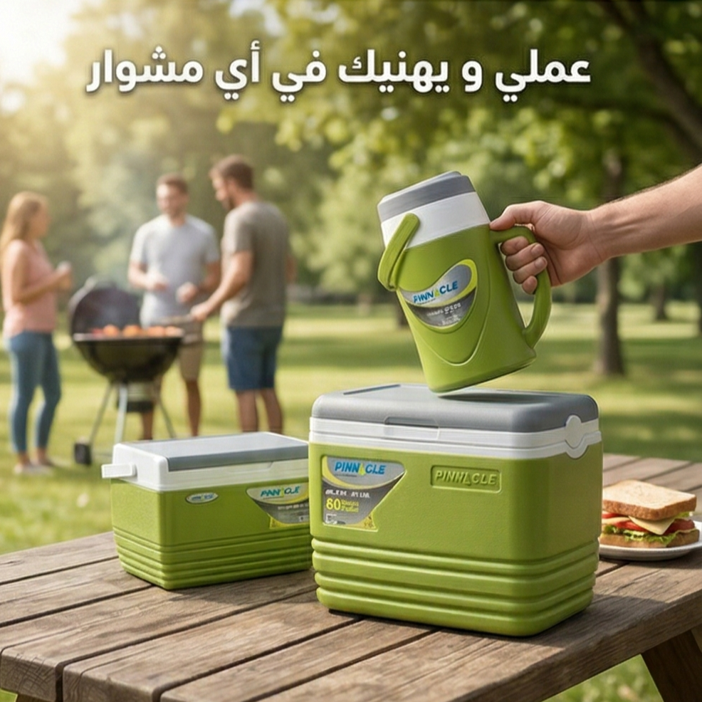 PINNACLE Pack De 3 Glacières Isolées Portables Sans BPA - 32 L / 4.5 L / 2 L