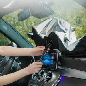 Parapluie Pare-Soleil Pliable pour Pare-Brise de Voiture