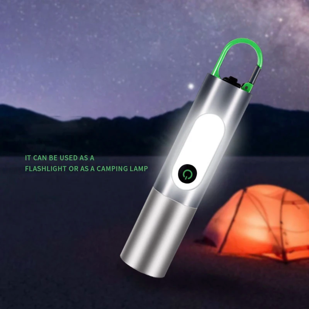 Lampe Camping Multifonction 2-en-1