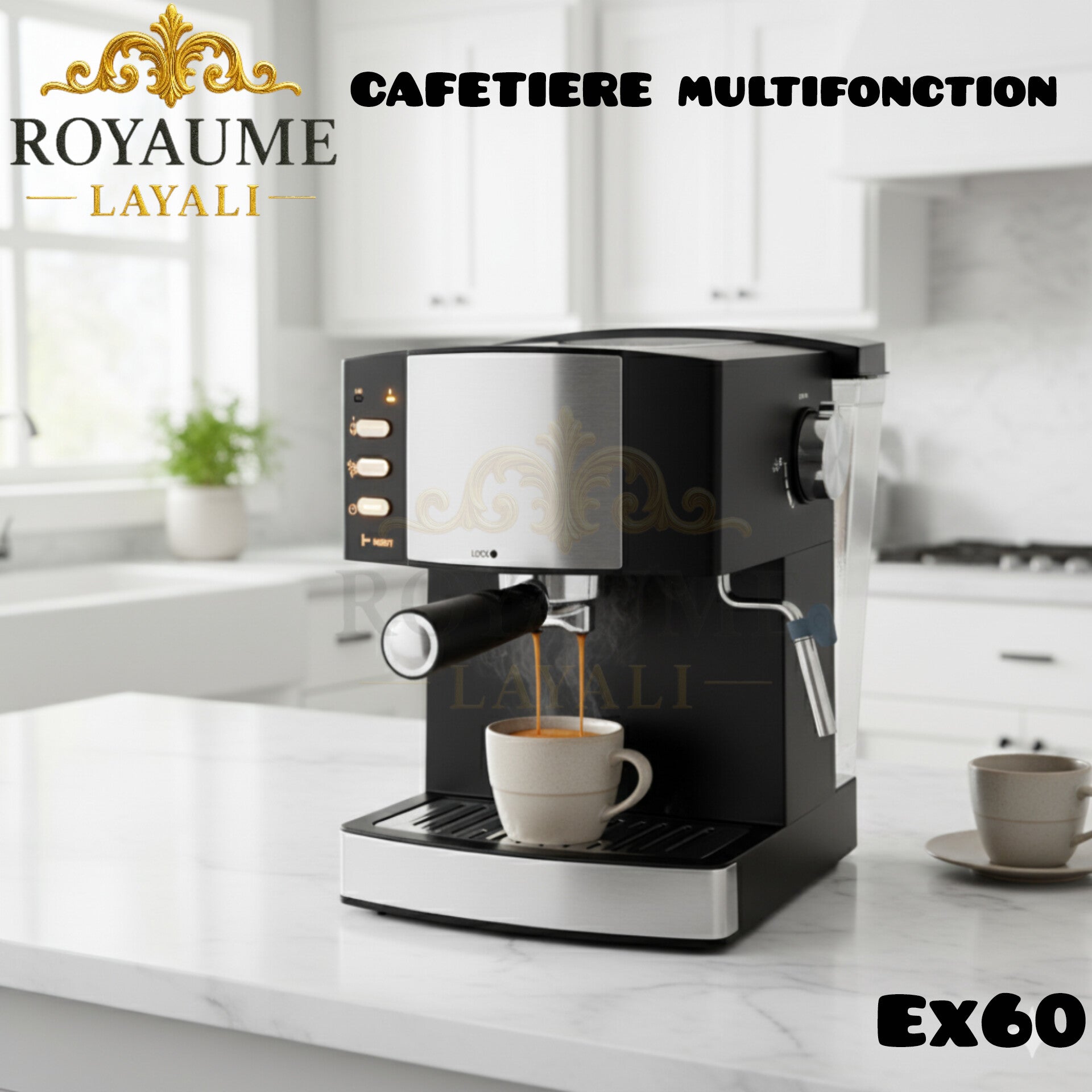 Machine Cafetiere nova 1.6Litre 25 Bar Espresso Maker