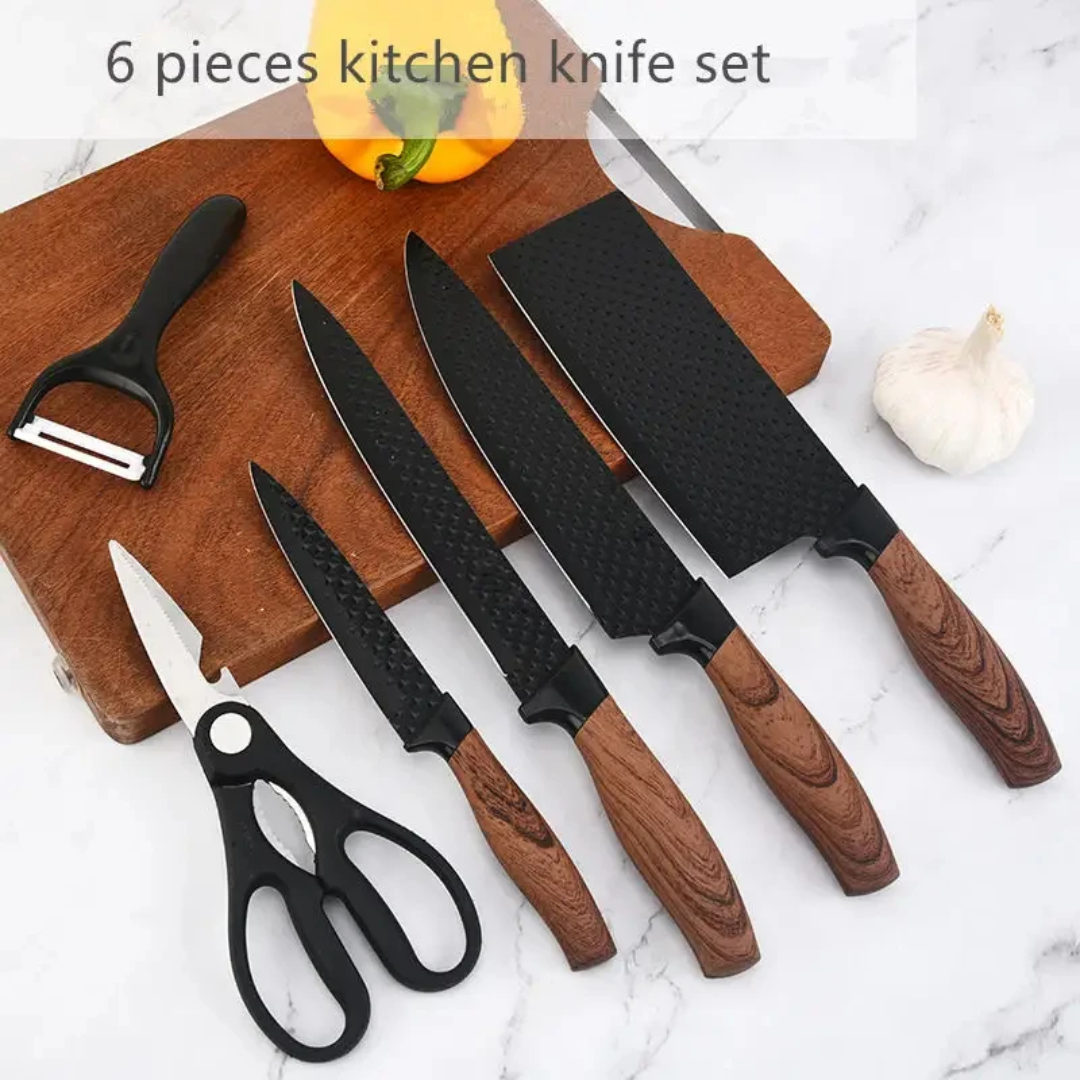 Set de Couteaux Premium 6 Pièces