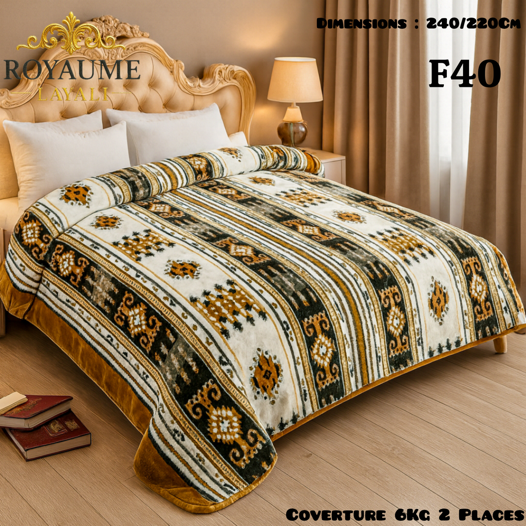 Couverture Luxe 6KG – 2 Places (240x220cm)
