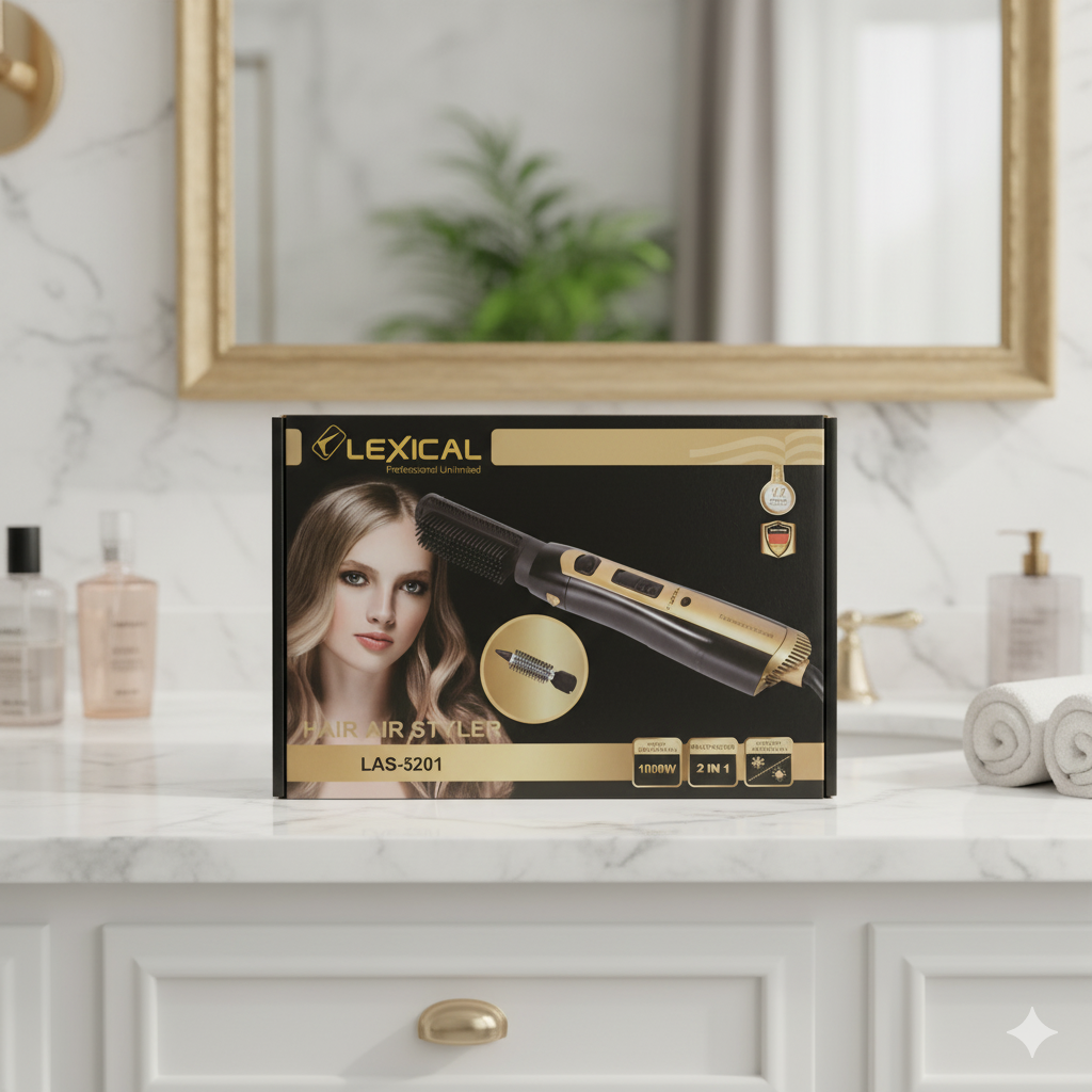 Brosse soufflante 1000W – 2 en 1