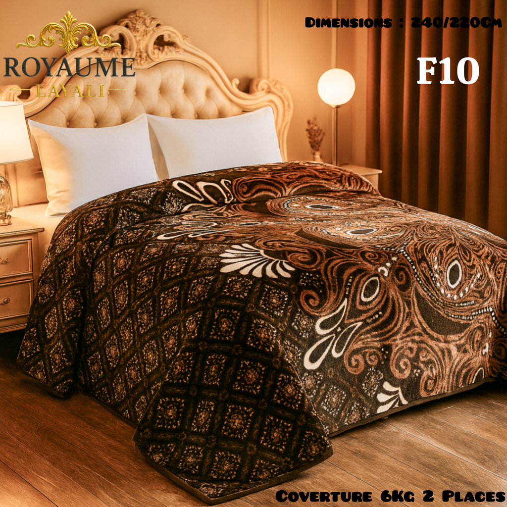Couverture Luxe 6KG – 2 Places (240x220cm)