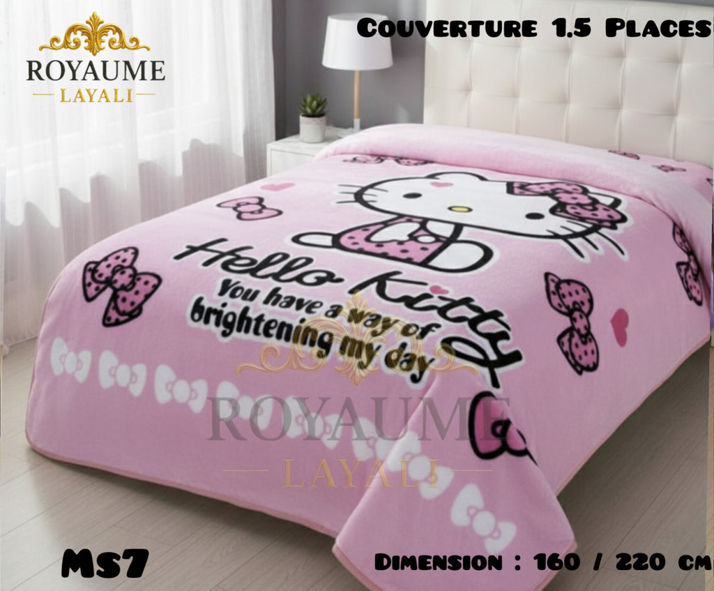 Couverture Enfant 1.5 Places 160/220cm 3Kg