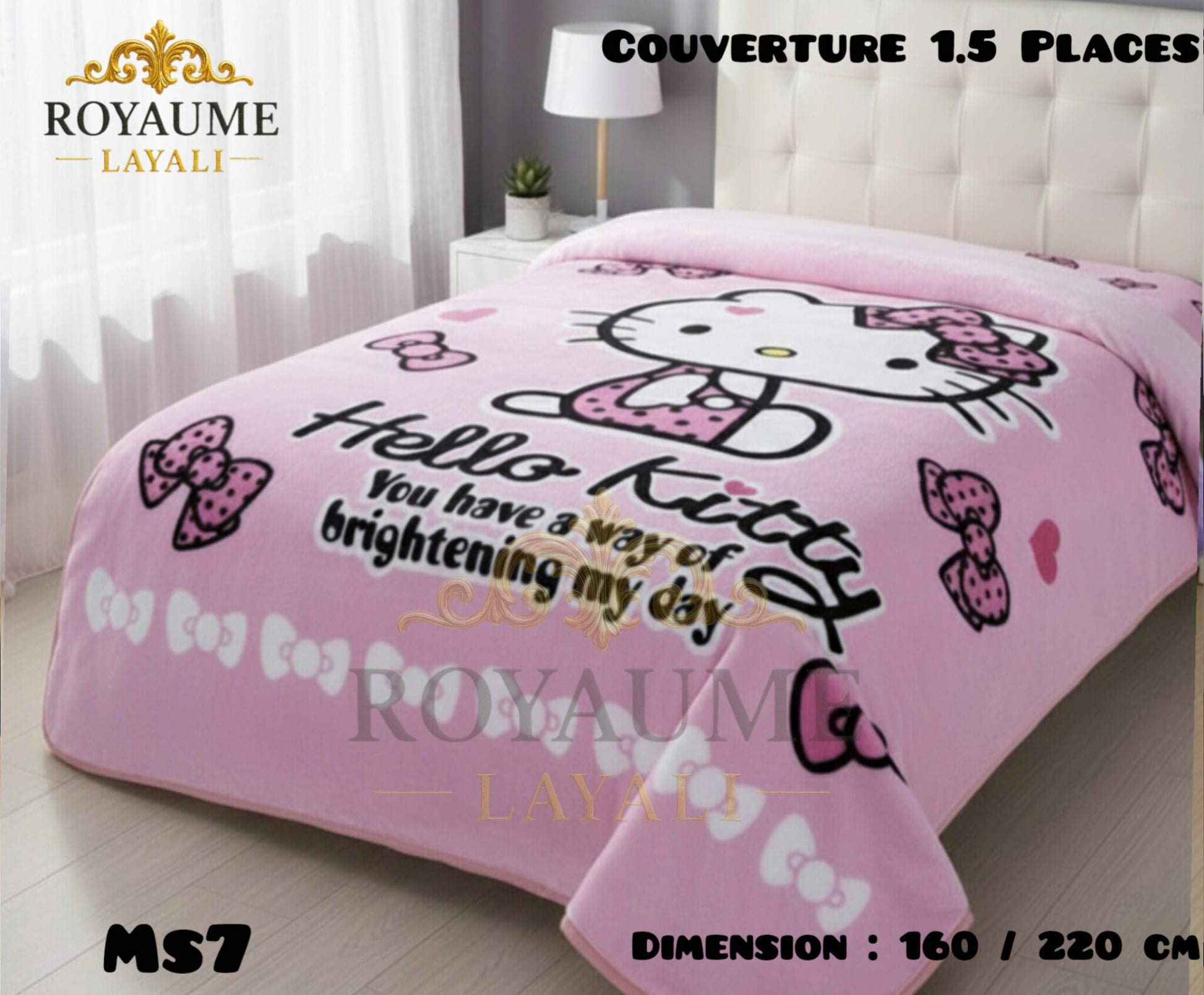 Couverture Enfant 1.5 Places 160/220cm 3Kg