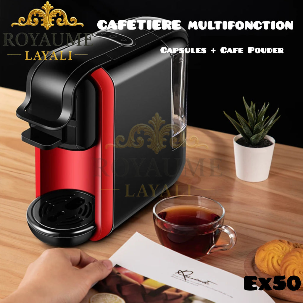 Machine Cafetiere 3 en 1 Nova 1450w 0.6 L